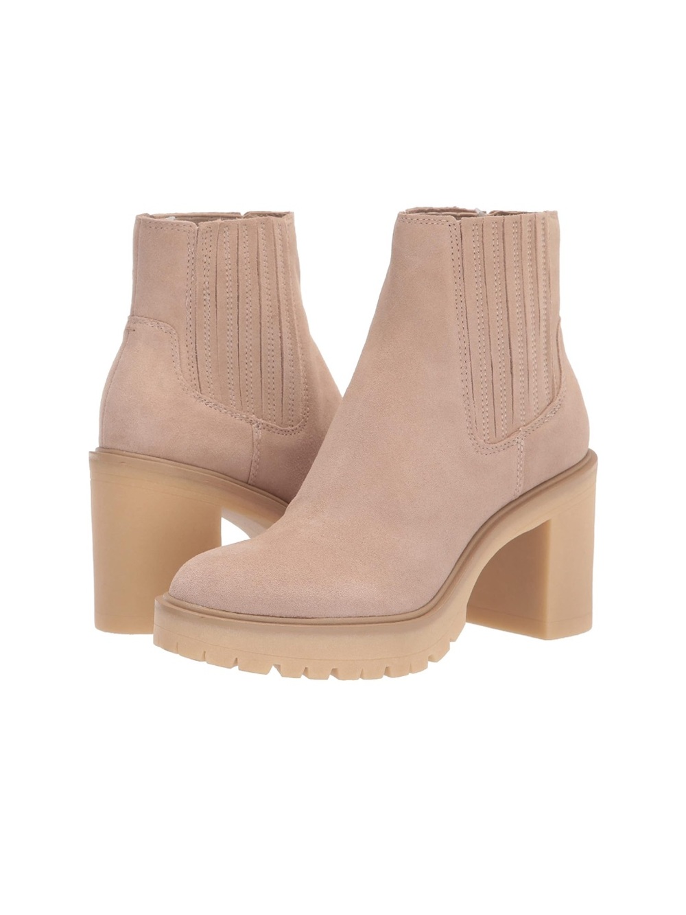 Dolce Vita Platform Tan Boots